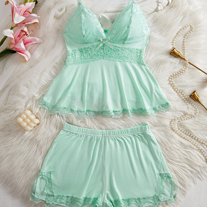 Louie Sand Women’s Camisole Pajama & Panty Set